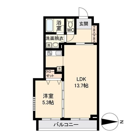 S-FORT泉中央の物件間取画像